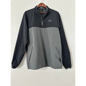 Under Armour Golf Storm Windstrike Half Zip Jacket sz Large